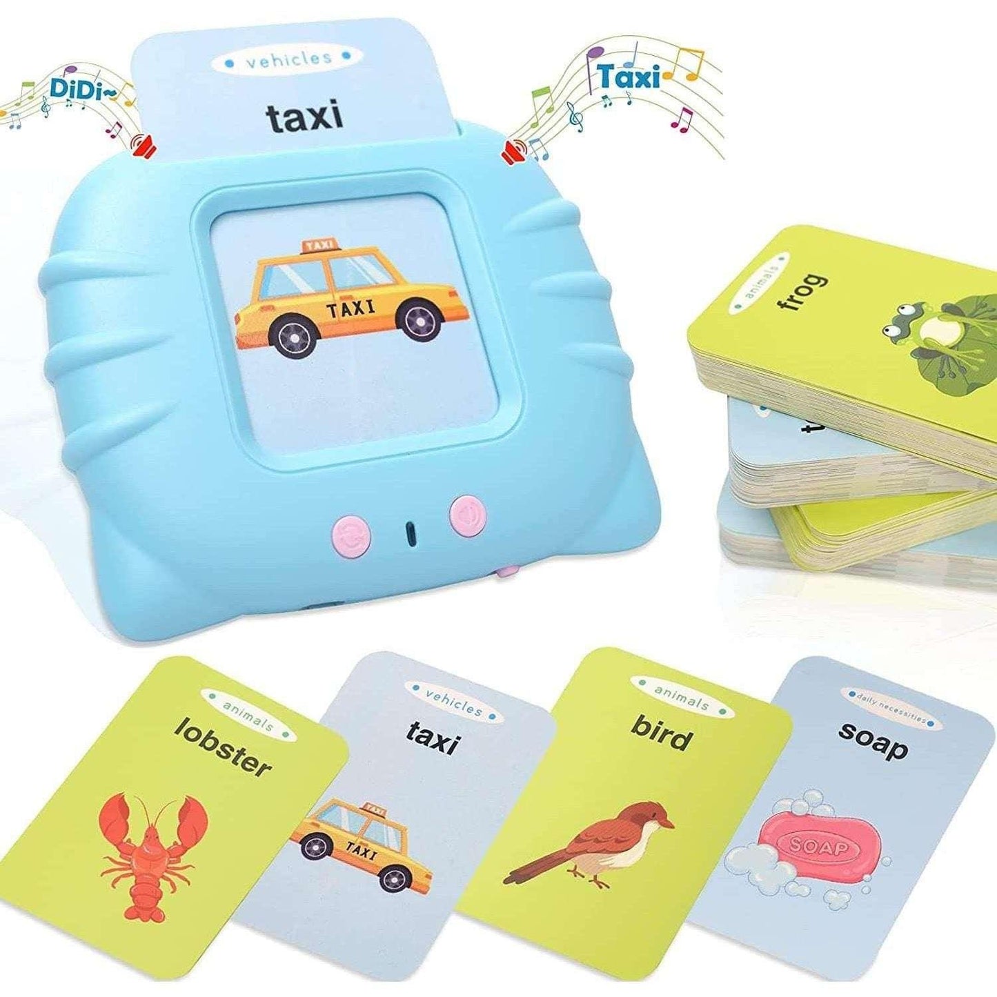 Montessori Talking Flash 224 Cards for Kids - Haptot