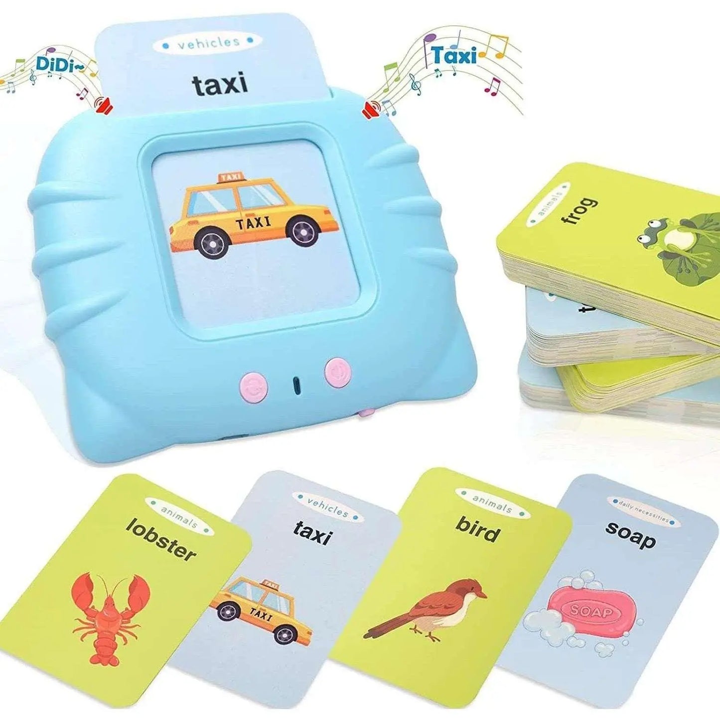 Montessori Talking Flash 224 Cards for Kids