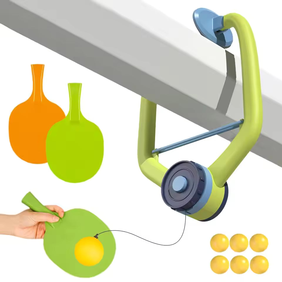 Hanging Table Tennis Set for Kids – Indoor Ping Pong Play Kit (Ages 3+)