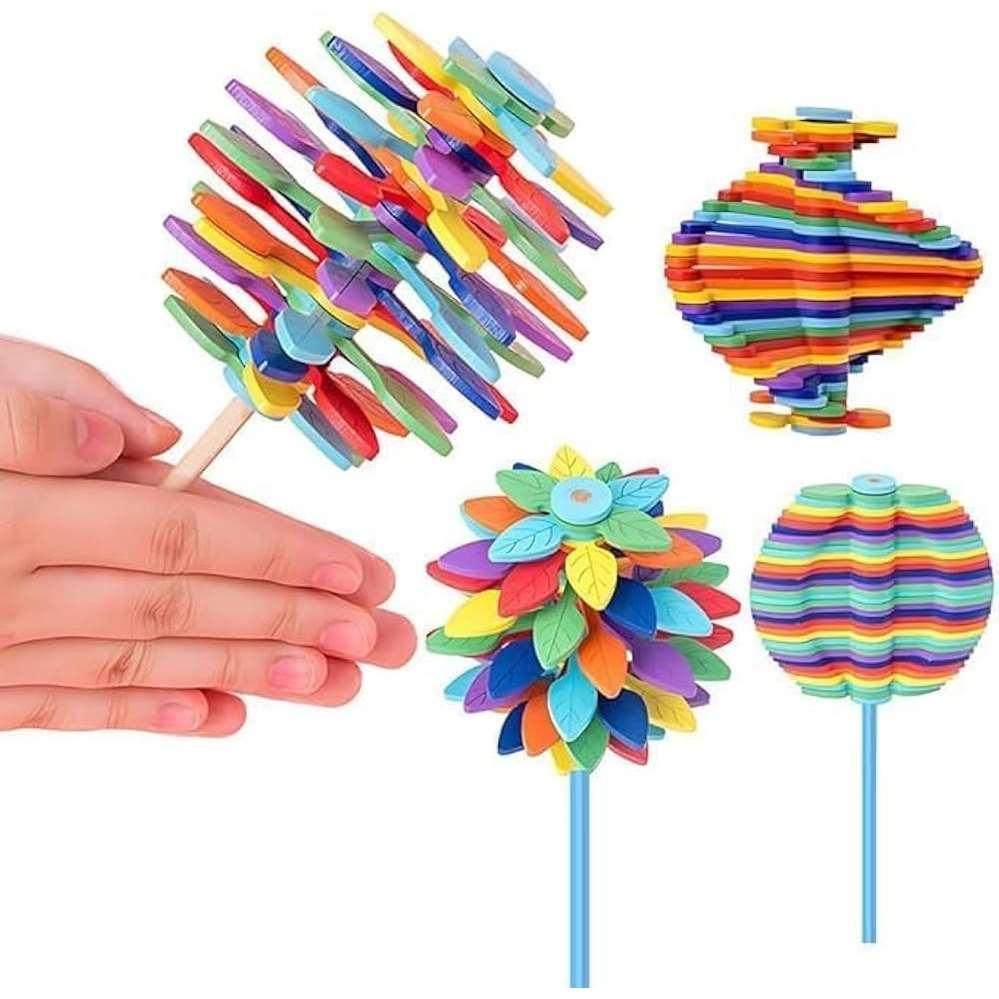 Spinning Lollipop Wand - Magical Fun for Kids! - Haptot